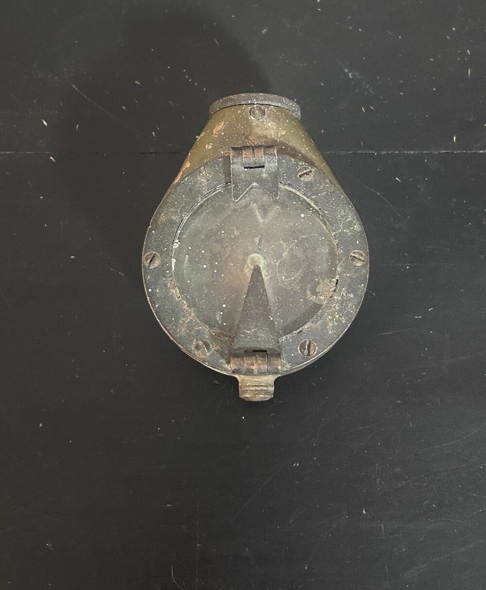 Korean War Era U.S. Army M-1950 Lensatic Compass Marine Compass Co Pembroke MA